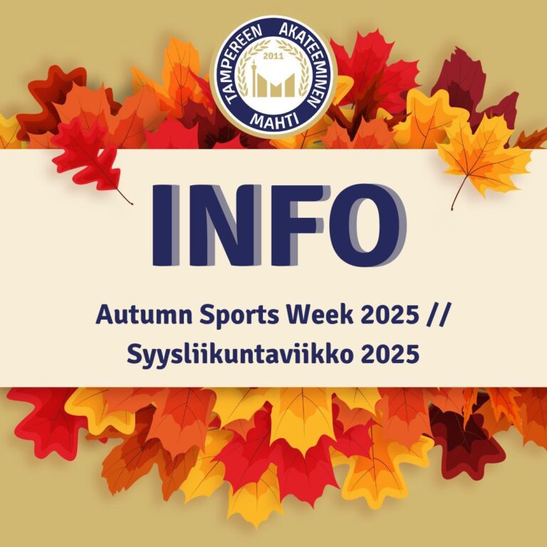 Syysliikuntaviikon 2025 info // The info of Autumn Sports Week 2025