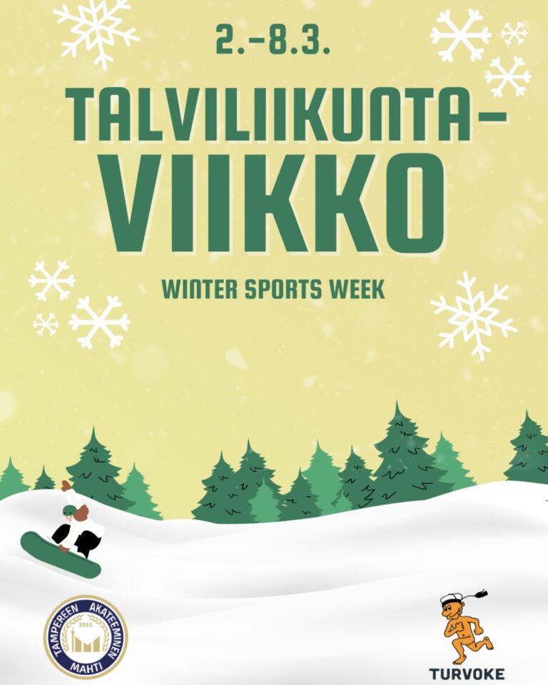 Save the Date: Talviliikuntaviikko 2026 / Winter Sports Week 2026