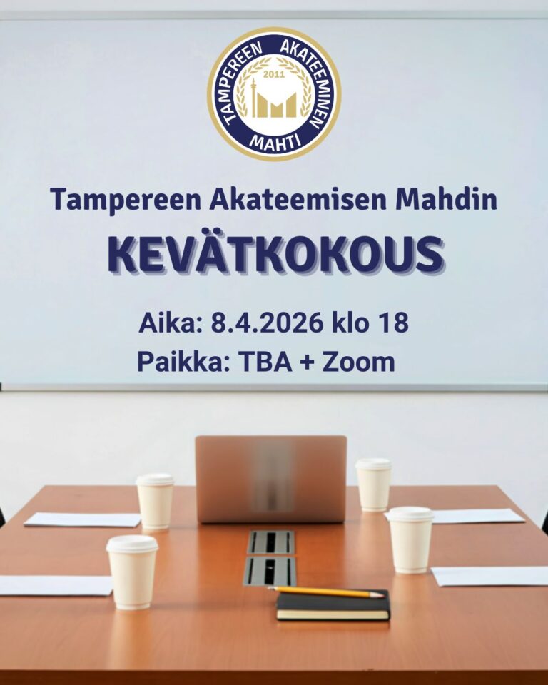Kevätkokous 2026 // Spring meeting 2026
